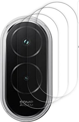 DOWRVIN Back Camera Lens Glass Protector for POCO M7 4G CAMERA LENS (PACK OF 3)(Pack of: 3)