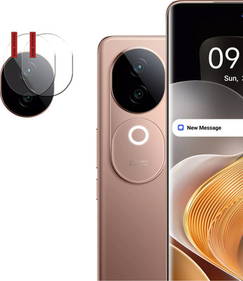 ejzatex Back Camera Lens Glass Protector for VIVO V40e 5G, BACK CAMERA LENS PROTECTOR(Pack of: 2)