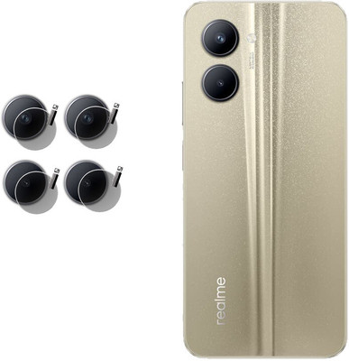 DAFFIN Back Camera Lens Glass Protector for realme C33(Pack of: 2)
