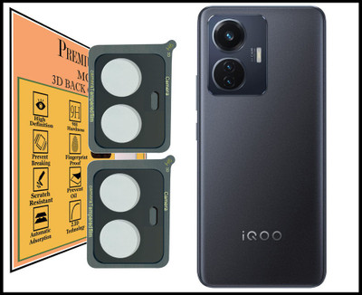 HIRDESH Back Camera Lens Glass Protector for iQOO Z6 44W(Pack of: 2)