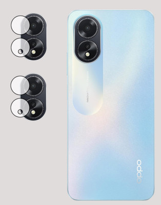EJZATI Back Camera Lens Glass Protector for OPPO A18, BACK CAMERA LENS PROTECTOR(Pack of: 2)