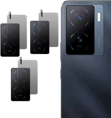 DAFFIN Back Camera Lens Glass Protector for VIVO iQOO Z7s 5G(Pack of: 3)