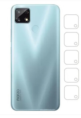 SOMUPR Back Camera Lens Glass Protector for Camera Lens Protector for Realme Narzo 20 (Pack of 5)(Pack of: 5)