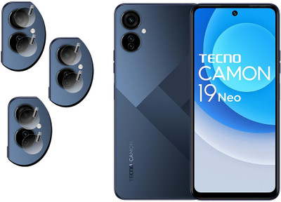 DAFFIN Back Camera Lens Glass Protector for Tecno Camon 19 Neo(Pack of: 3)