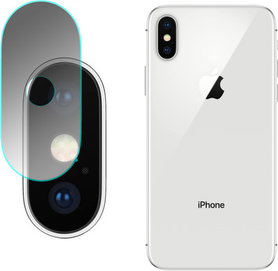 Iqza Back Camera Lens Glass Protector for iPhone x(Pack of: 1)