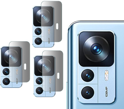 YCHROZE Back Camera Lens Glass Protector for Xiaomi 12T(Pack of: 3)