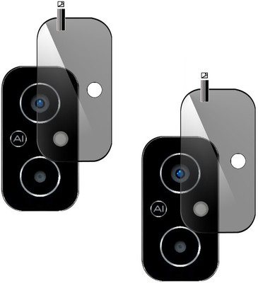 DAFFIN Back Camera Lens Glass Protector for POCO C55(Pack of: 2)