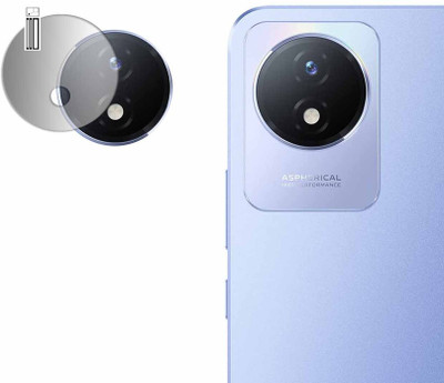 SCREENPROTECTOR Back Camera Lens Glass Protector for Vivo Y02 CAMERA(Pack of: 1)
