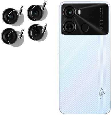 DAFFIN Back Camera Lens Glass Protector for Itel P40(Pack of: 2)