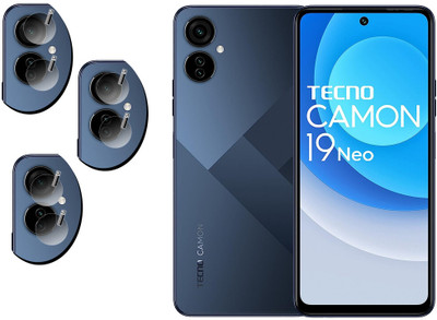 DAFFIN Back Camera Lens Glass Protector for Tecno Camon 19 Neo(Pack of: 3)