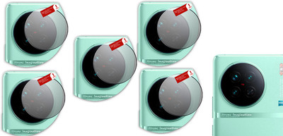 DAFFIN Back Camera Lens Glass Protector for vivo X90s(Pack of: 5)