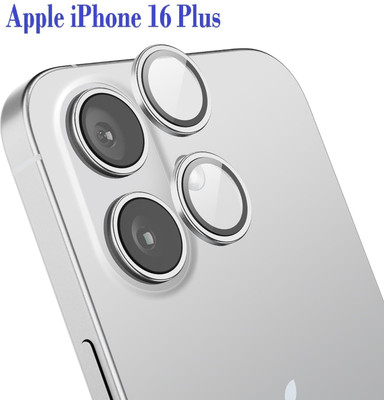 ALKSTORE Back Camera Lens Glass Protector for Apple iPhone 16 Plus(Pack of: 1)