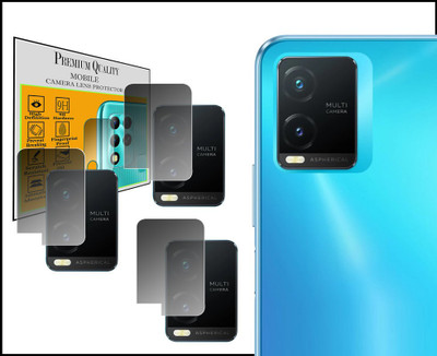 Ychroze Back Camera Lens Glass Protector for Vivo T1X(Pack of: 3)