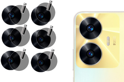 EZGER Back Camera Lens Glass Protector for Realme C55(Pack of: 3)