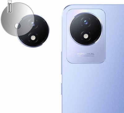 DOUMOF Back Camera Lens Glass Protector for Vivo Y02 CAMERA(Pack of: 1)