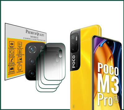Ychroze Back Camera Lens Glass Protector for POCO M3 Pro 5G(Pack of: 4)