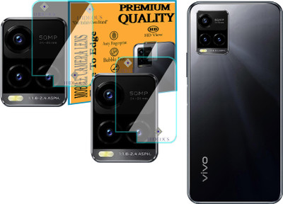 HIDEOUS Back Camera Lens Glass Protector for VivoT1X(Pack of: 2)