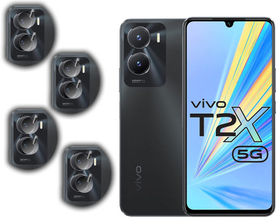 DAFFIN Back Camera Lens Glass Protector for vivo T2x 5G(Pack of: 4)