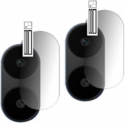 HIRDESH Back Camera Lens Glass Protector for POCO C50(Pack of: 2)