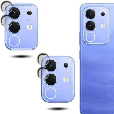 M-Clues Back Camera Lens Glass Protector for IQOO Z10x 5G(Pack of: 4)