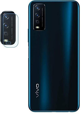 LIGHTWINGS Back Camera Lens Glass Protector for Back Camera lens Guard for Vivo Y12s (Pack of 1)(Pack of: 1)