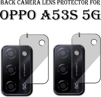 EJZATI Back Camera Lens Glass Protector for OPPO A53s(Pack of: 2)