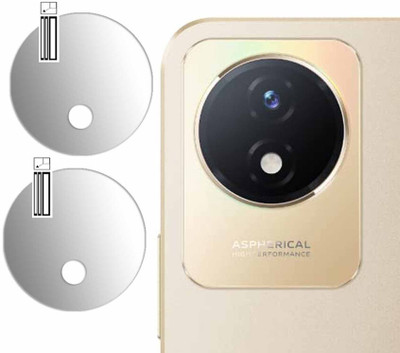 YCHROZE Back Camera Lens Glass Protector for Vivo Y02t(Pack of: 2)