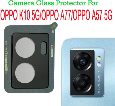 Ychroze Back Camera Lens Glass Protector for OPPO K10 5G,OPPO A77,OPPO A57 5G(Pack of: 1)