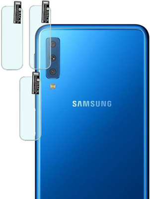 REJKLP Back Camera Lens Glass Protector for SAMSUNG GALAXY A7 2018(Pack of: 3)