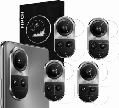 FINCH Back Camera Lens Glass Protector for OPPO RENO 10 PRO 5G(Pack of: 4)