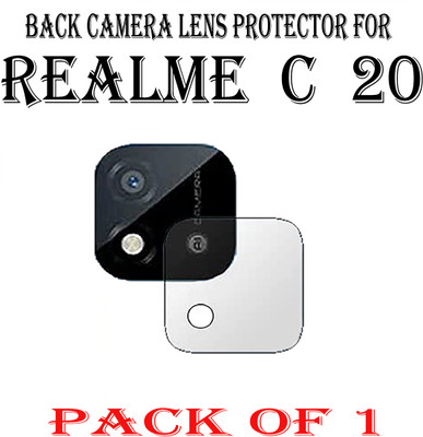 ejzatex Back Camera Lens Glass Protector for REALME C20(Pack of: 1)