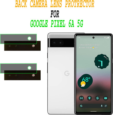 EJZATEX Back Camera Lens Glass Protector for GOOGLE PIXEL 6A 5G(Pack of: 2)