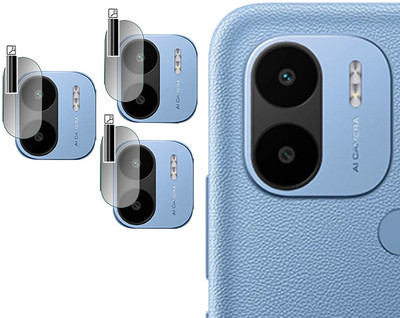 DOUMOF Back Camera Lens Glass Protector for POCO C51 Camera(Pack of: 3)