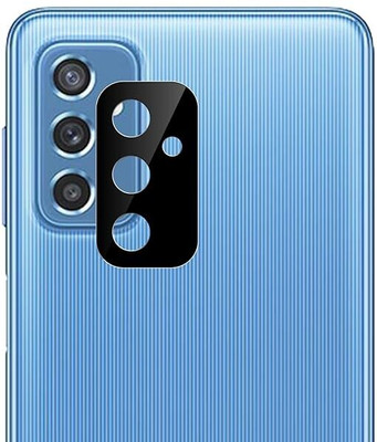 YAFILO Back Camera Lens Glass Protector for Samsung Galaxy M52 5G Anti-Scratch Glass [Easy Installation] Black(Pack of: 1)