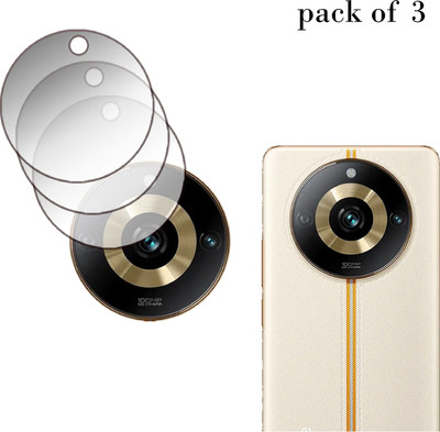 EJZATI Back Camera Lens Glass Protector for REALME 11 PRO 5G BACK CAMERA LENS(Pack of: 3)