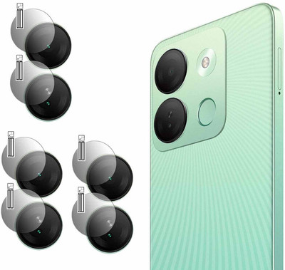 DOUMOF Back Camera Lens Glass Protector for Infinix Smart 7 HD CAMERA(Pack of: 3)