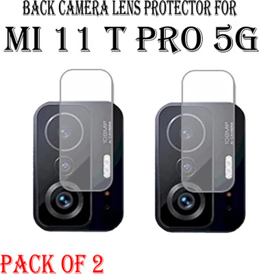 ejzatex Back Camera Lens Glass Protector for MI 11T PRO 5G(Pack of: 2)