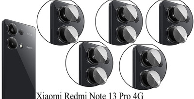 DAFFIN Back Camera Lens Glass Protector for Xiaomi Redmi Note 13 Pro 4G(Pack of: 5)
