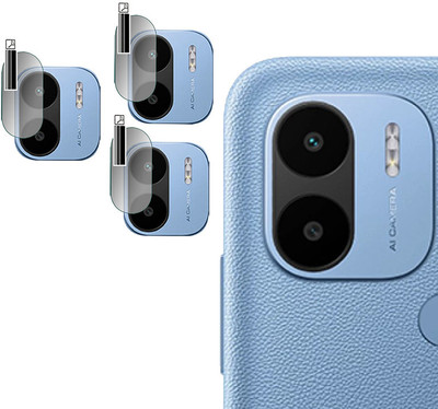 DOUMOF Back Camera Lens Glass Protector for POCO C51 Back Camera(Pack of: 3)