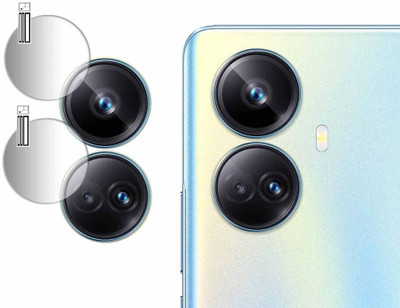 SCREENPROTECTOR Back Camera Lens Glass Protector for Realme 10 Pro Plus 5G CAMERA LENS(Pack of: 1)