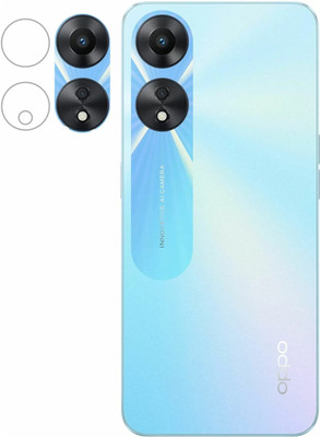 ISAAK Back Camera Lens Glass Protector for OPPO A18(Pack of: 1)
