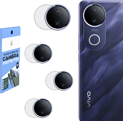 BERRIES Back Camera Lens Glass Protector for VIVO T4R 5G, [Unbreakable Polycarbonate Material](Pack of: 4)