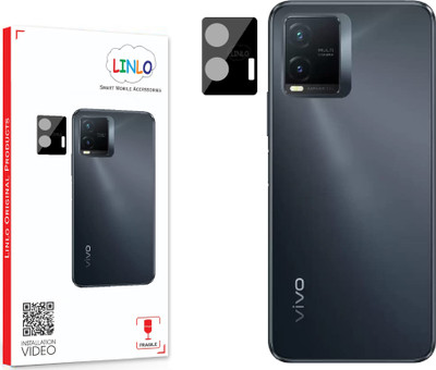 LINLO Back Camera Lens Glass Protector for Vivo T1X/Y33s/Y21/Y21T/Y21e/Y21A/Y21G(Pack of: 1)