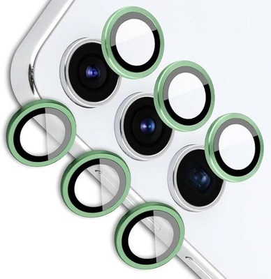 A3sprime Back Camera Lens Ring Guard Protector for Samsung Galaxy F14 5G (Color - Green)(Pack of: 3)