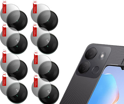 DAFFIN Back Camera Lens Glass Protector for Infinix Smart 7 HD(Pack of: 4)