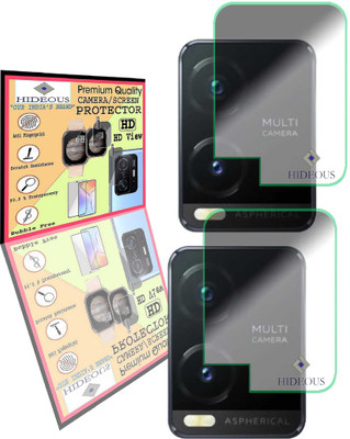 HIDEOUS Back Camera Lens Glass Protector for Vivo T1x(Pack of: 2)