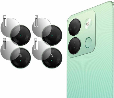 DOUMOF Back Camera Lens Glass Protector for Infinix Smart 7 HD BACK CAMERA(Pack of: 2)