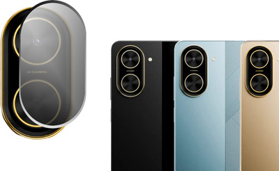 DAFFIN Back Camera Lens Glass Protector for POCO C71(Pack of: 1)