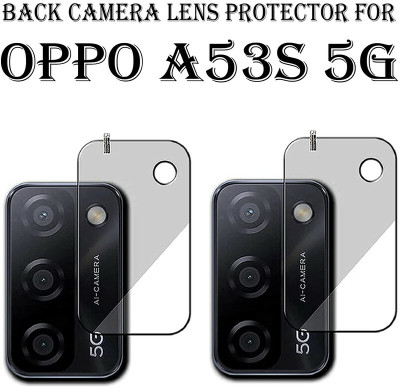 HIRDESH Back Camera Lens Glass Protector for OPPO A53S 5G(Pack of: 2)