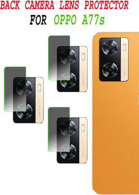 EJZATEX Back Camera Lens Glass Protector for OPPO A77s(Pack of: 3)